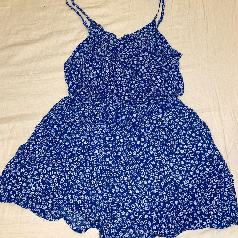 FLORAL ROMPER